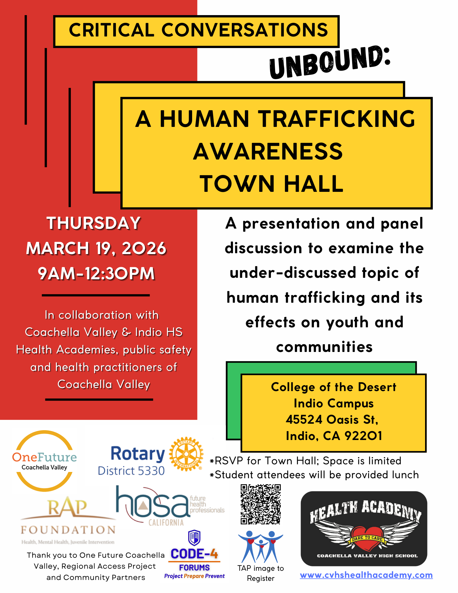 Human Trafficking Awareness Town Hall